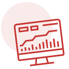 Icon illustration of a computer monitor